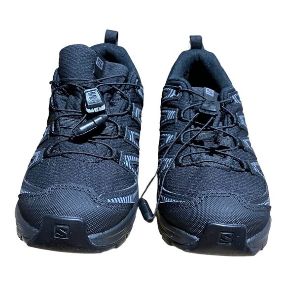 Salomon Shoes Kids 1.5 Black Children Unisex Xa Pro V8 CS WP - Picture 2 of 9